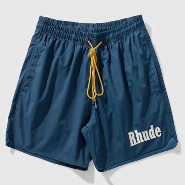 

men's pants summer new solid embroidery letters casual trend men's beach shorts j230211, Black