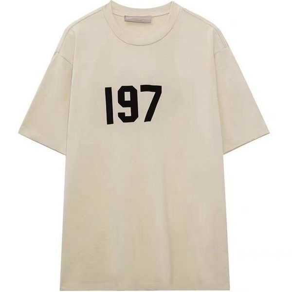 

2023 new women's t-shirt slim cotton 100% women's t-shirt short sleeved women solid color fashion luxury designer, White