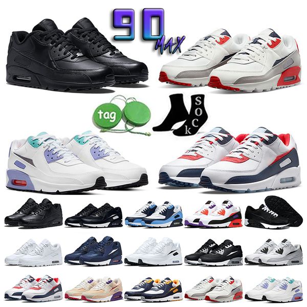 

men women running 2023 shoes 90s sneakers camo dancefloor green triple white black cool grey hyper grape cargo size 36-45