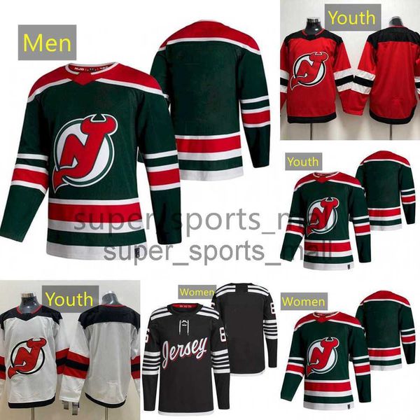 

hockey jerseys new''jersey''devils 28 damon severson 37 pavel zacha 55 mason geertsen, Black;red