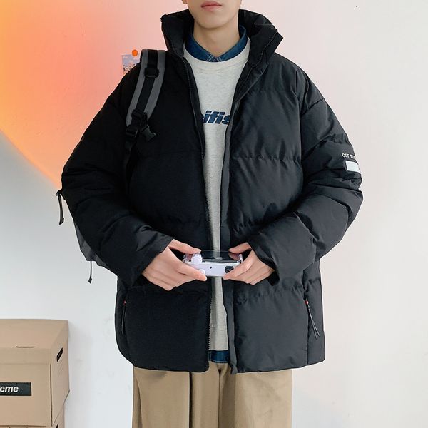 

men's jackets winter cottonpadded youth casual jacket trend thickened warm clothes 230210, Black;brown