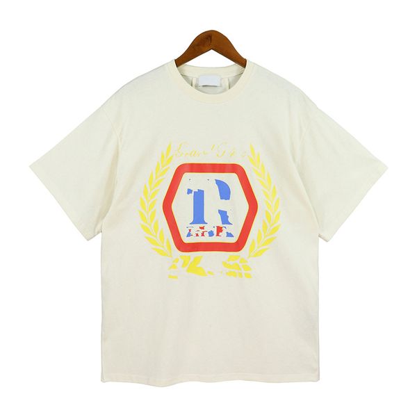 

2023 summer mens designer t shirt casual man womens loose tees with letters print short sleeves sell luxury men t shirt size american size s, White;black