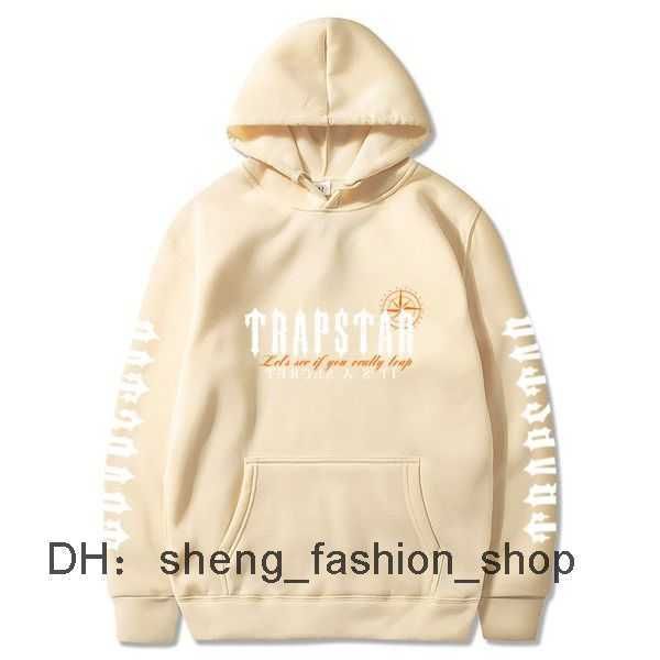

2023 mens womens fashion trapstar hoodies casual sport style sweatshirts classic print hoodie stylish men warm hooded long sleeves sweatshir, Black
