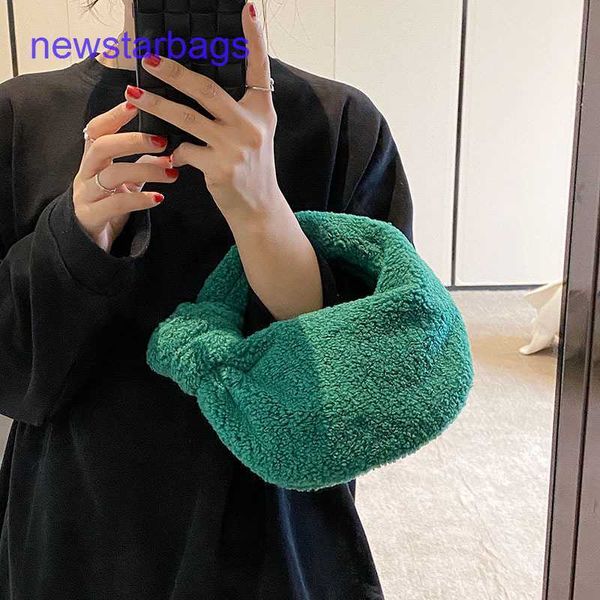 

jodie bags designer bottegs venets online shop hairy women's large capacity 2023 new fashion autumn and winter hairy hand cute texture