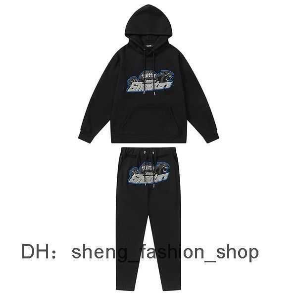 

2023 trapstar fleece man designers clothes men designer hoodies pullover tiger head t shirts mens jacket winter coats sweatshirt hoodie hood, Black