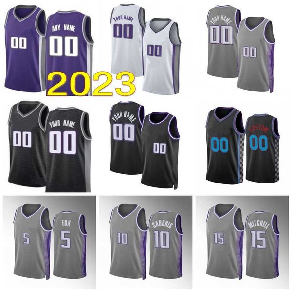 

statement basketball harrison barnes jersey 40 deaaron fox 5 davion mitchell 15 richaun holmes 22 chimezie metu 7 keegan murray 13 domantas, Black;red