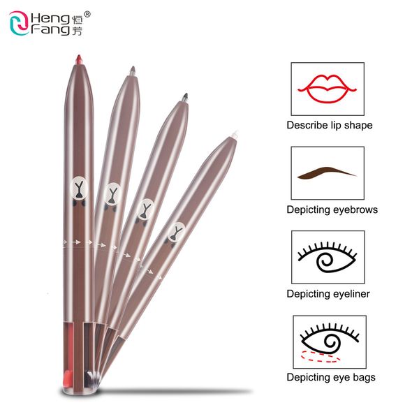 

eyebrow enhancers 4 in1 cute bear color fun makeup pen and eyeliner 048g brand hengfang h6541 230211