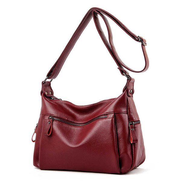 

shoulder bags women genuine leather bag ladies crossbody bag for female luxury cowhide handbags shoulder bags designer 2021 g230210
