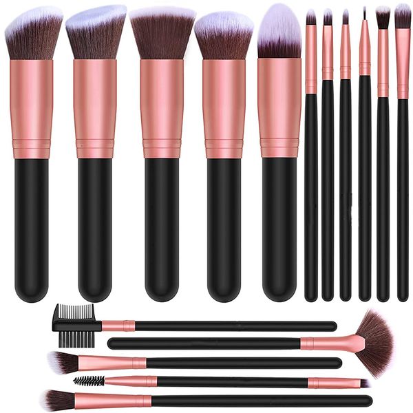 

eye shadow 16pcs makeup brushes set professional premium synthetic foundation blending powder blush make up brush beauty tools 230211
