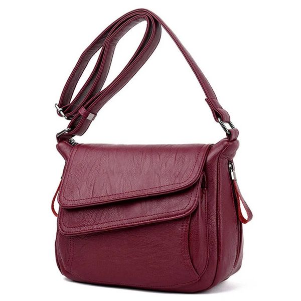 

shoulder bags women messenger bags female summer style soft leather luxury handbags women bags designer woman messenger shoulder crossbody b