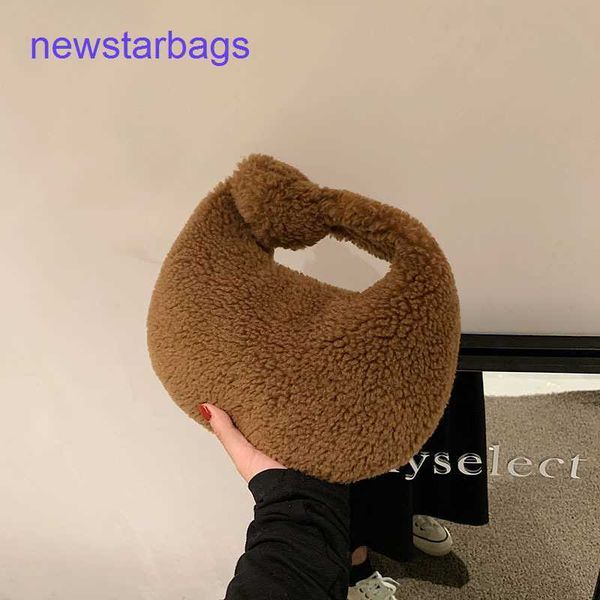 

jodie bags designer bottegs venets online shop 2023 autumn and winter new plush hand net red same hand-held dumpling bag fashion plush