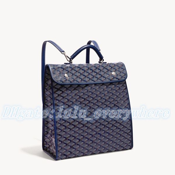

2 sizes large travel luggage school bag luxury women men designer bookbag crossbody tote handbag leather backpacks bags wallet shoulder satc