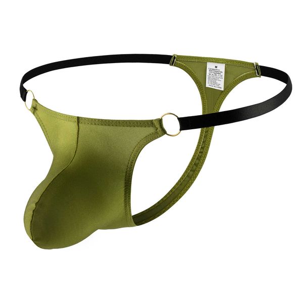 

bikinimen's hip up underwear love men and women seductive thong men's low waist physiological bikini round buttoned pants, Red;black