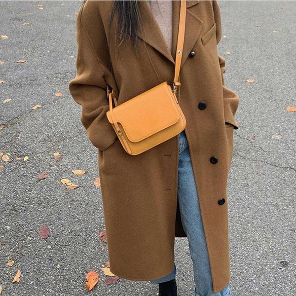 

shoulder bags women bags new luxury brand flap handbags leather fashion small square bag simple hasp shoulder messenger bag bolsa de hombro