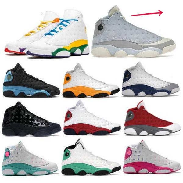 

13 13s basketball shoes jumpman olive solefly obsidian black cat playoffs brave french university blue 2023 men women sneakers cheap