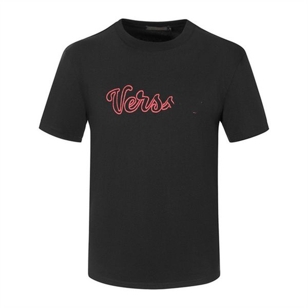 

men's t-shirt and polo shirt summer paris designer classic letter t-shirt fashion colorful piece printed crewneck pullover couple short, White;black