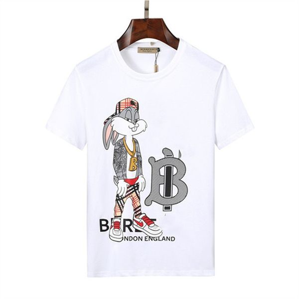 

men's t-shirt and polo shirt summer paris designer classic letter t-shirt fashion colorful piece printed crewneck pullover couple short, White;black