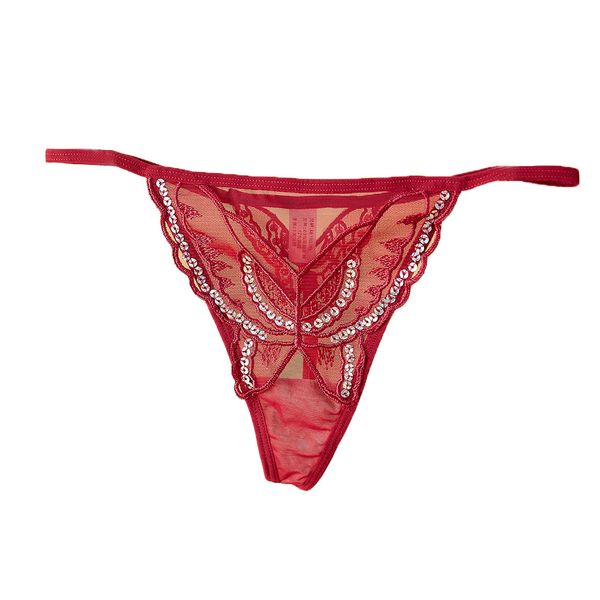 

g-string thong panty underwear low-rise f111, Black;white
