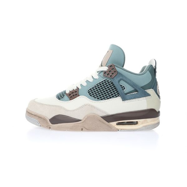 

casual shoes original quality jumpman 4 snorlaxs designer basketball mens womens 4s iv slate vanillaice coffee liquor sports sneakers size u, Black