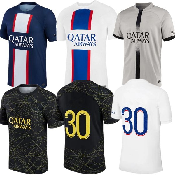 

2223 mbappe soccer jerseys hakimi football shirt 2022 2023 marquinhos men kids kits short long sleeve jersey enfants maillot de foot, Black;yellow