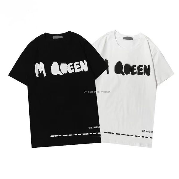

summer mens t shirt spring mc4 pattern short sleeves womens tees vacation casual letters printing over size range s-xxl, White;black