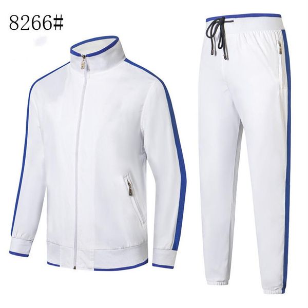 

new luxurious men's jogging sports tracksuit fashion leisure men's golf sportswear jacket pants309y, Gray