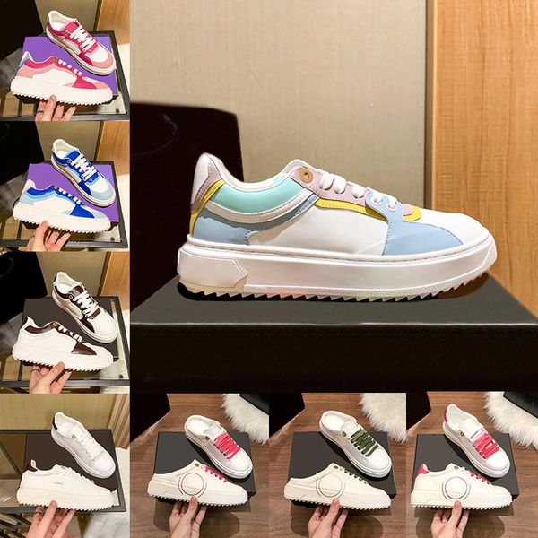 

box luxury with casual shoes time out calfskin leather sneaker blue multi white yellow pink embossed gold deep louiseity lvss viutonity qhau, Black