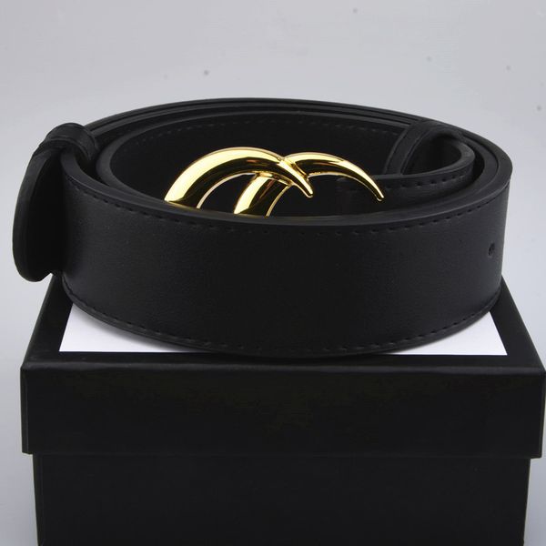 

2023 designer belt g luxury womens mens belts fashion classical bronze g smooth buckle real leather strap 3.8cm black 20 color 105-125 cm, Black;brown