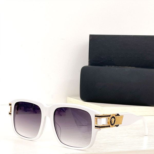 

sunglasses for women and men summer ve4873 style uv proofed retro full frame glasses with frame, White;black