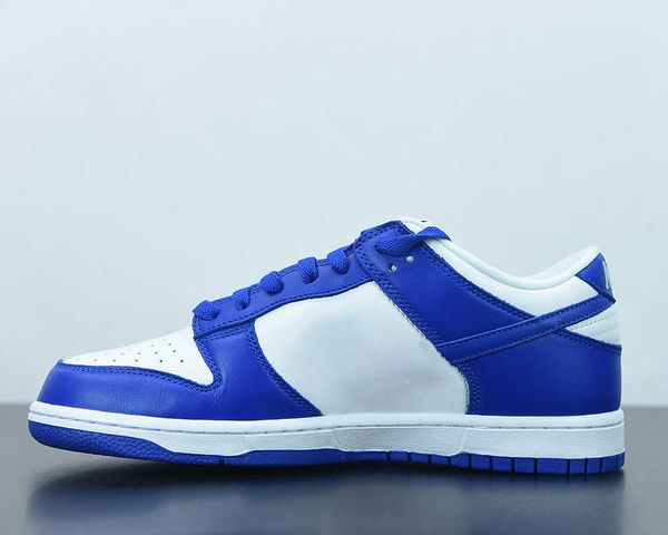 

sb low 'kentucky' varsity royal/white shoe outdoor sneakers for women men size us 4-13 eur 36-47