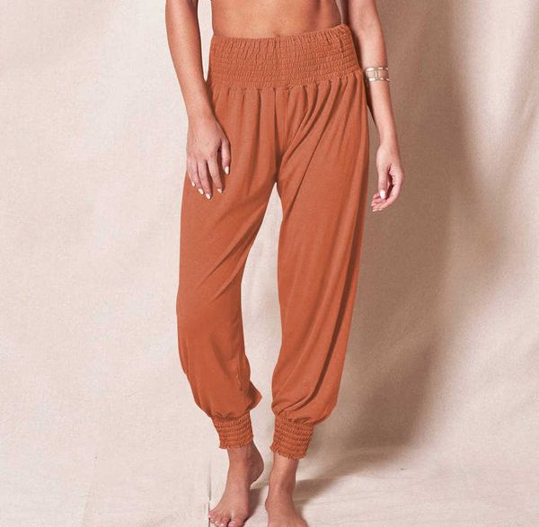 

women's pants capris 2023 new harun pants home casual loose pants solid sports yoga pants women t230210, Black;white