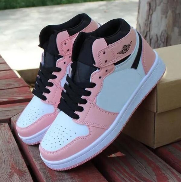 

2023 dress shoe women basketball shoes mid gs pink quartz, Black;white