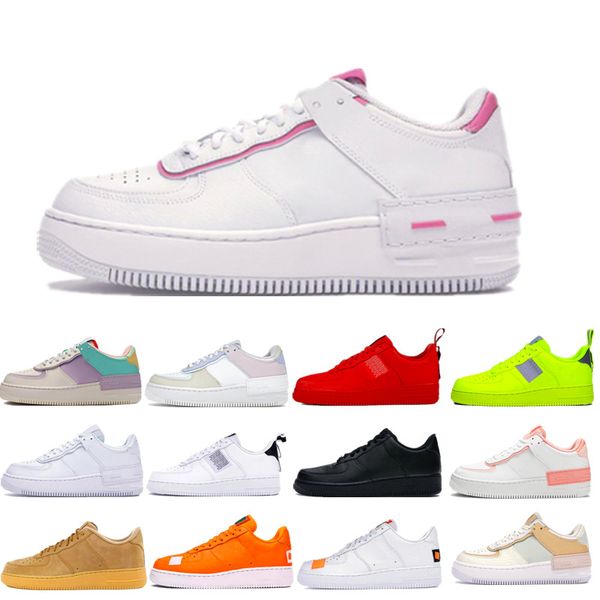 

af1 running shoes shadow men women 1 spruce aura just white s triple white black fresh perspective pale ivory pastel barely green mens women