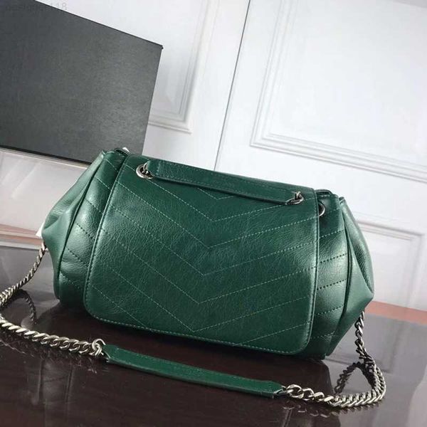 

genuine leather single shoulder bag messenger for women small square