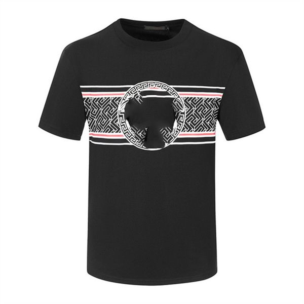 

men's t-shirt and polo shirt summer paris designer classic letter t-shirt fashion colorful piece printed crewneck pullover couple short, White;black
