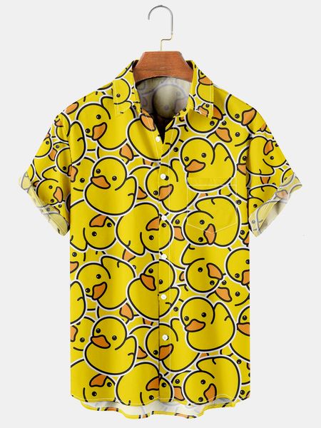 

men's casual shirts style creative prismatic 3d digital printing trendy loose shortsleeved shirt men's 230211, White;black