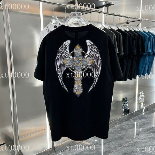 

22ss designer letter printed t shirts tee sweatshirt fashion high street short sleeves summer casual t-shirt breathable men women crew neck, Black;brown