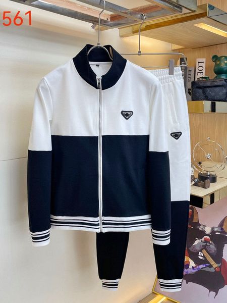 

men's tracksuits plus size outerwear & coats sizehoodies hoodies suit hooded casual fashion color stripe printing asian size wild breat, Gray