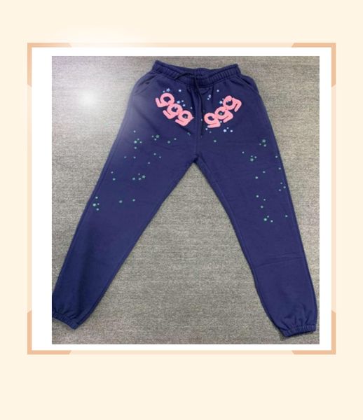 

2022 red sp5der hoodie men women angel number puff pastry printing graphic spider web sweatshirts 0e8i, Black