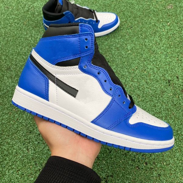 

casual shoes 2023 restock offer designer 1s basketball jumpman 1 high game royal black summit white men women sportswear sneakers ship out o