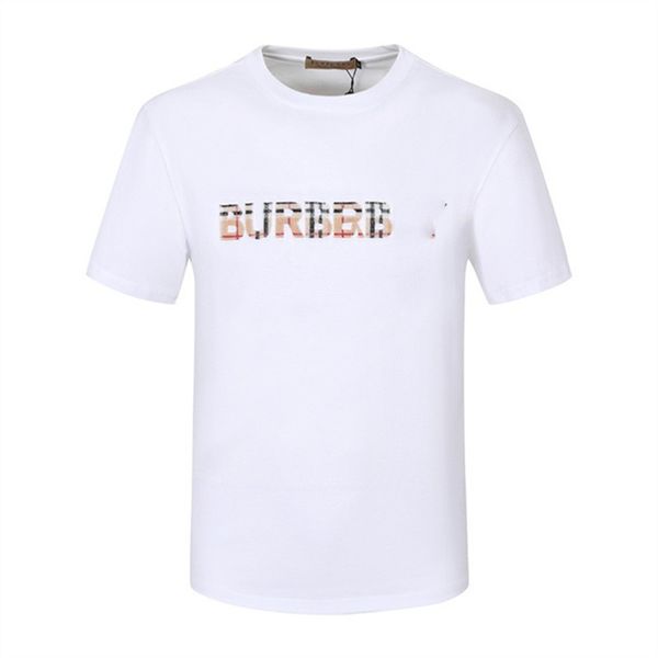 

men's t-shirt and polo shirt summer paris designer classic letter t-shirt fashion colorful piece printed crewneck pullover couple short, White;black