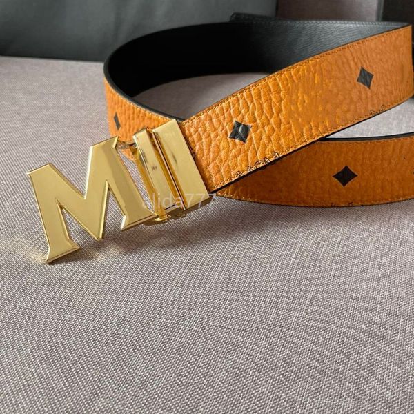 

designer belt m luxury womens mens belts fashion classical bronze g smooth buckle real leather strap black 9 color 105-125 cm, Black;brown