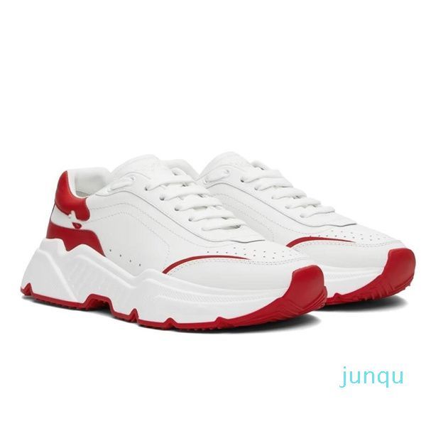 

with box designer shoes elegant daymaster nappa leather sneakers shoes men super flex rubber sole trainers shoe contrasting calfskin runn fd, Black