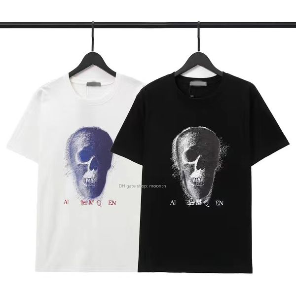 

summer mens t shirt spring letter pattern short sleeves womens tees vacation casual letters printing over size range s-xxl, White;black