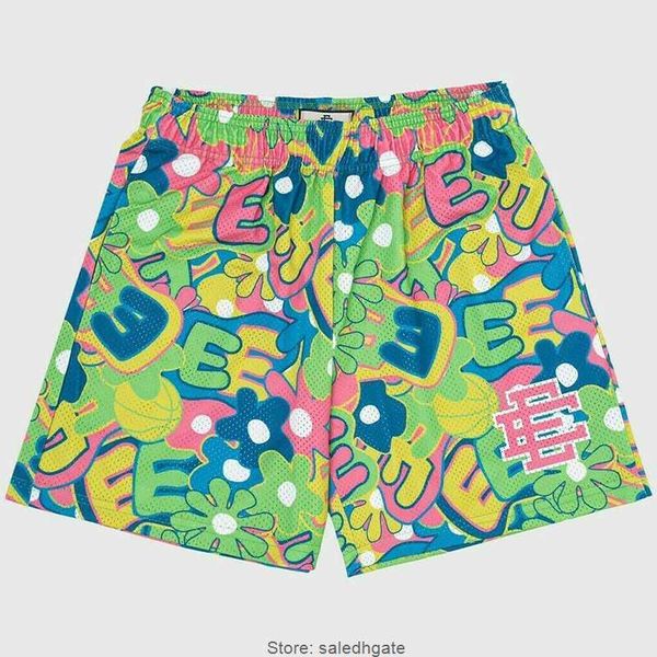 

eric new sports styles shorts men jogging fitness breathable mesh women harajuku fashion design short, White;black