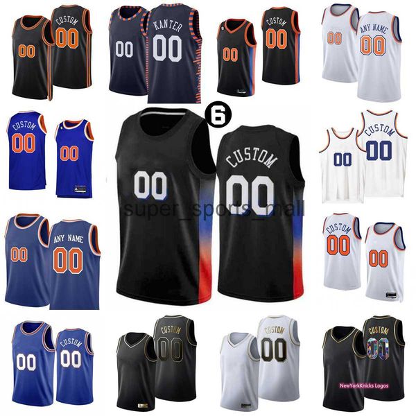 

custom 2023 new season printed basketball jerseys randle fournier rose hart barrett in grimes quickley mcbride sims keels hartenstein jeffri, Black;red