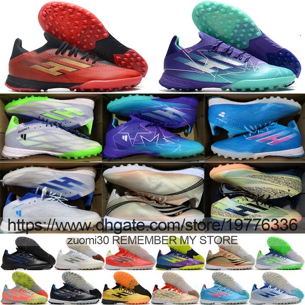 

send with bag quality football boots x speedflow.1 tf in indoor turf messis soccer cleats mens gold red blue green black orange white yellow