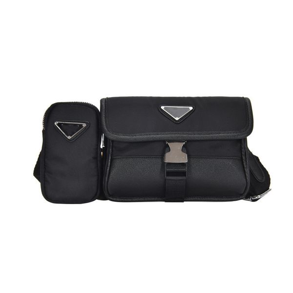 

designer bag retro chest handbag mini letter multi-purpose waist bags messenger bag female fashion nylon handbags shoulder strap purse walle