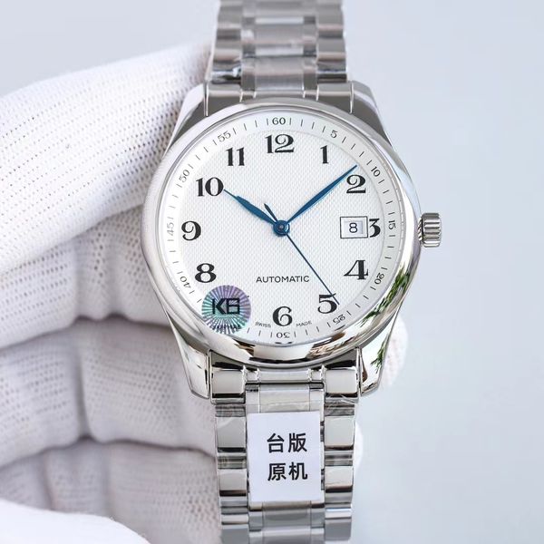

tws mens watch women's watches 40-8mm 904l fine steel cal-l888 fully automatic mechanical movement waterproof sapphire mirror, Slivery;golden