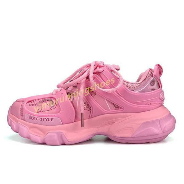 

sneakers mens designer paris b's third generation dad shoes female track3 0 men's and women's leisure sports with led light t
